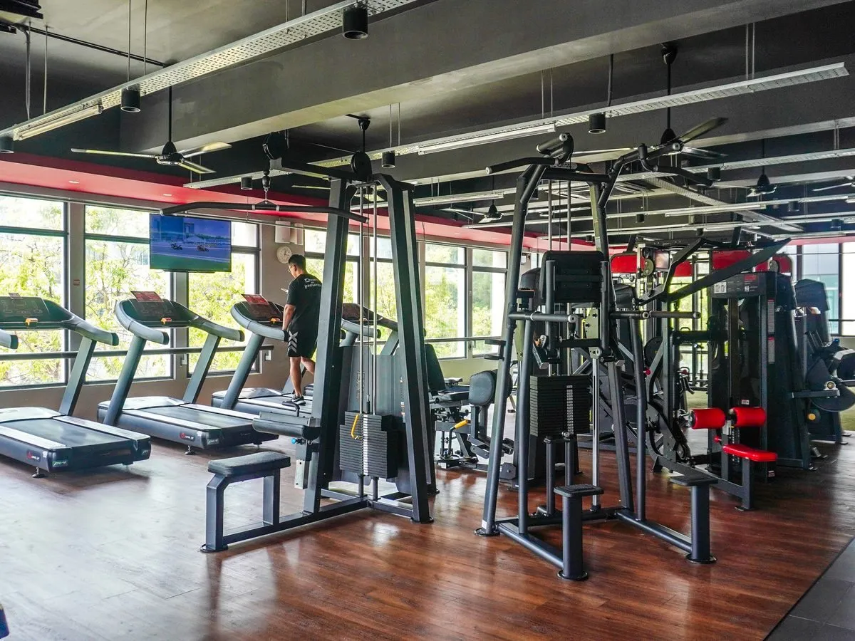 Space to train at Level Up Fitness Xpress Marina Square