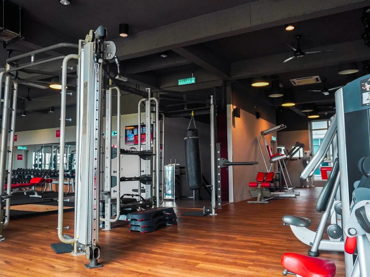 Functional area at Level Up Fitness Xpress Metrocity