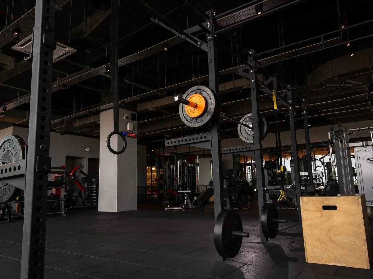 Functional rig at Level Up Fitness Xpress AEON Mall Kuching Central
