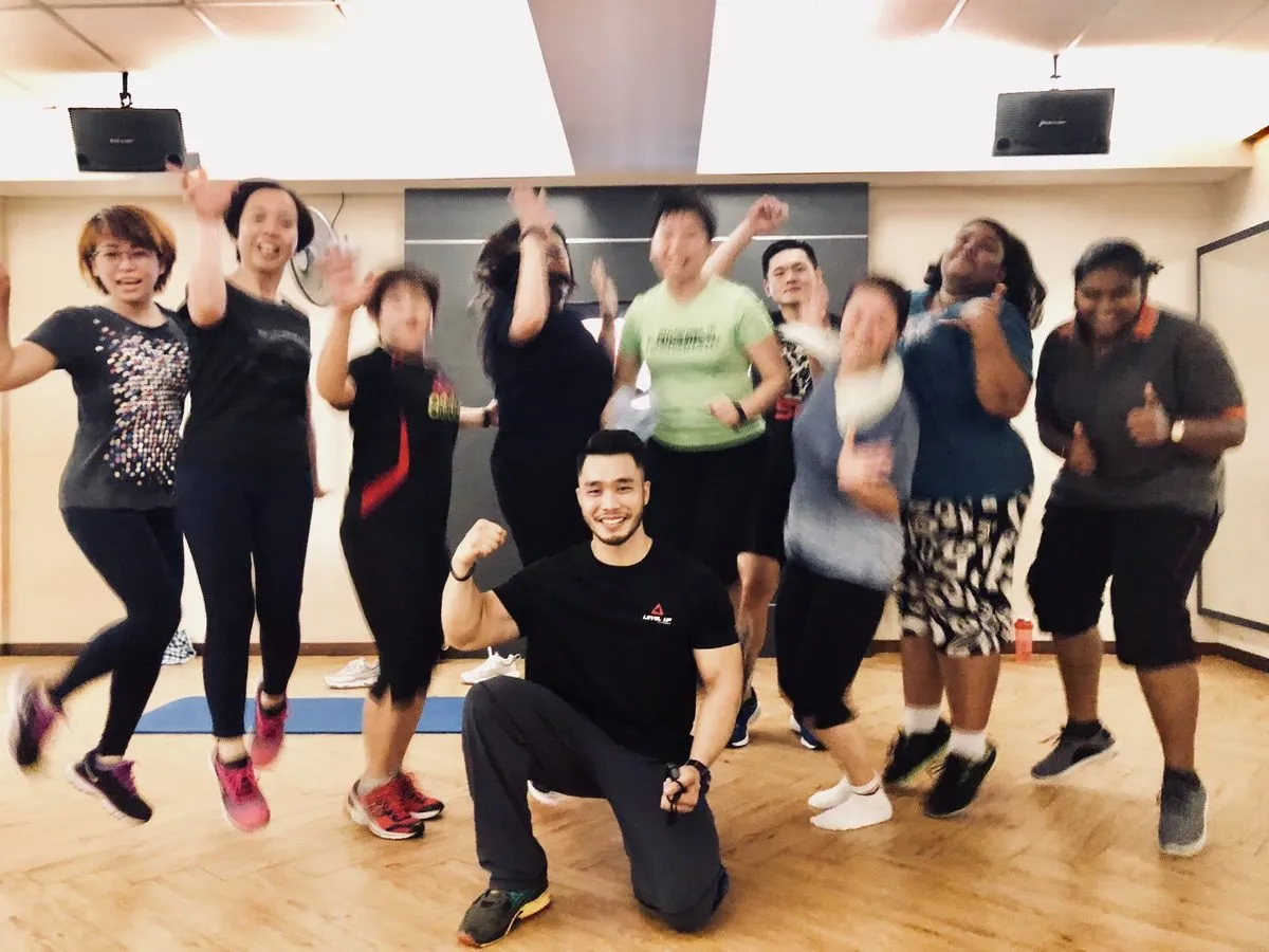 Group classes at Level Up Fitness Xpress Segamat