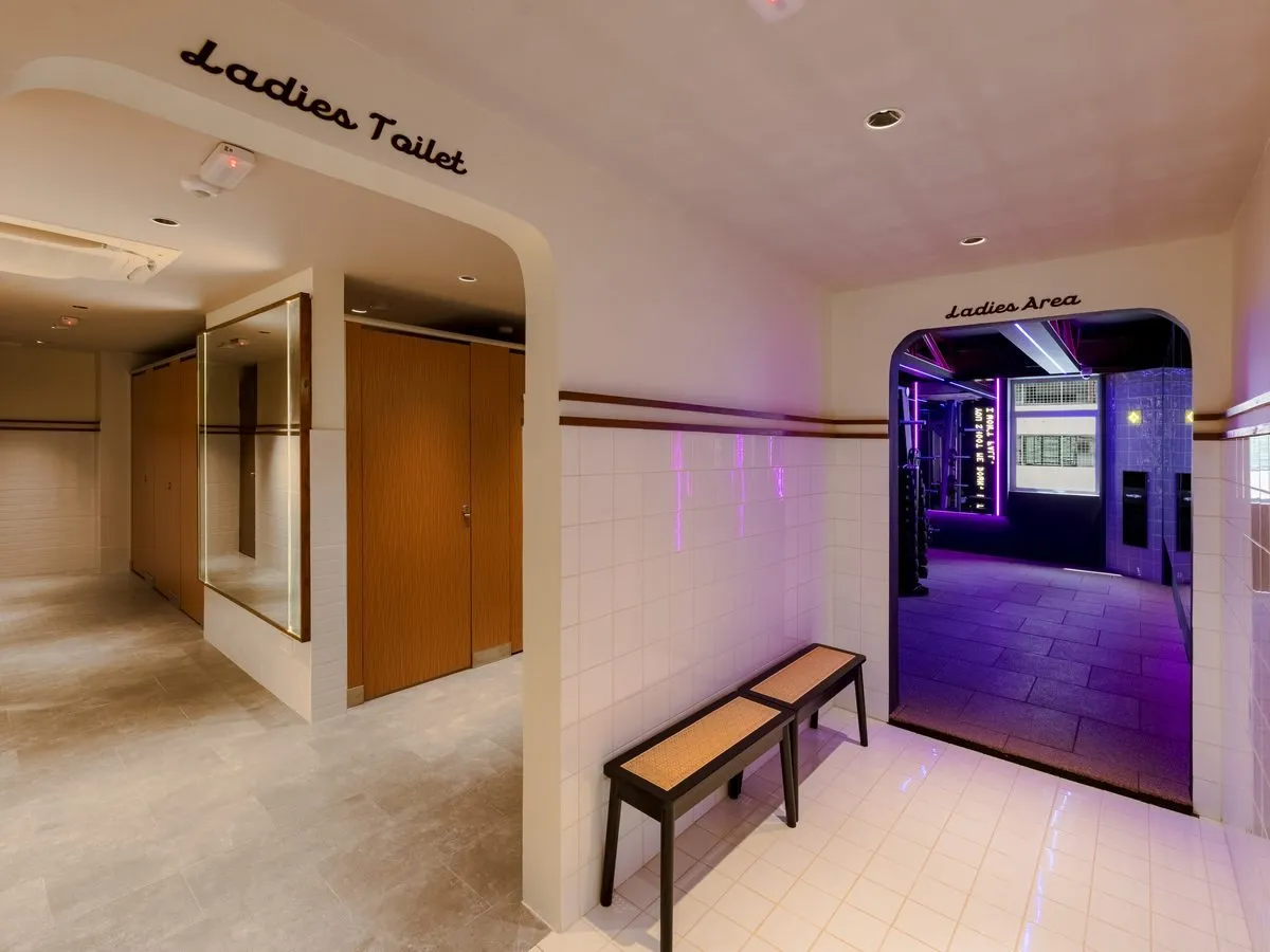 Ladies-only area at Level Up Fitness Xpress Gaya Street